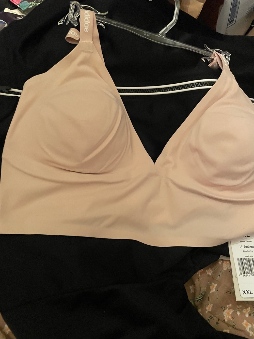 adidas Pink Wireless Light Support Bralette